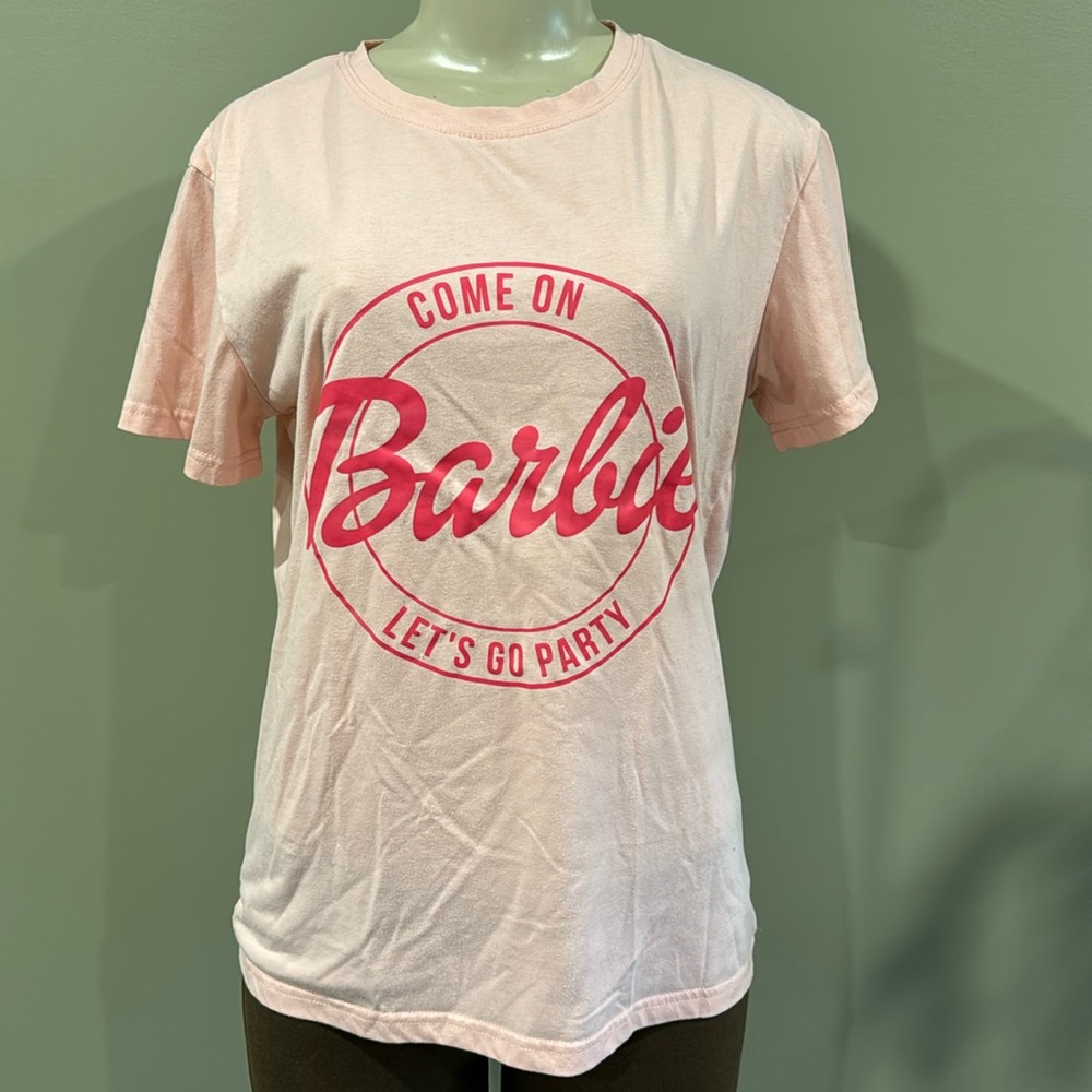 Barbie T shirt pink size large